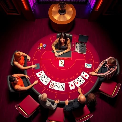 istana petir Texas Hold'em Bonus live-dealer studio setup with multi-camera broadcast